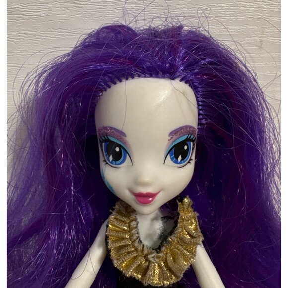 My Little Pony Equestria Doll With Purple Hair & Outfit Rarity Hasbro 2012 - Picture 4 of 14
